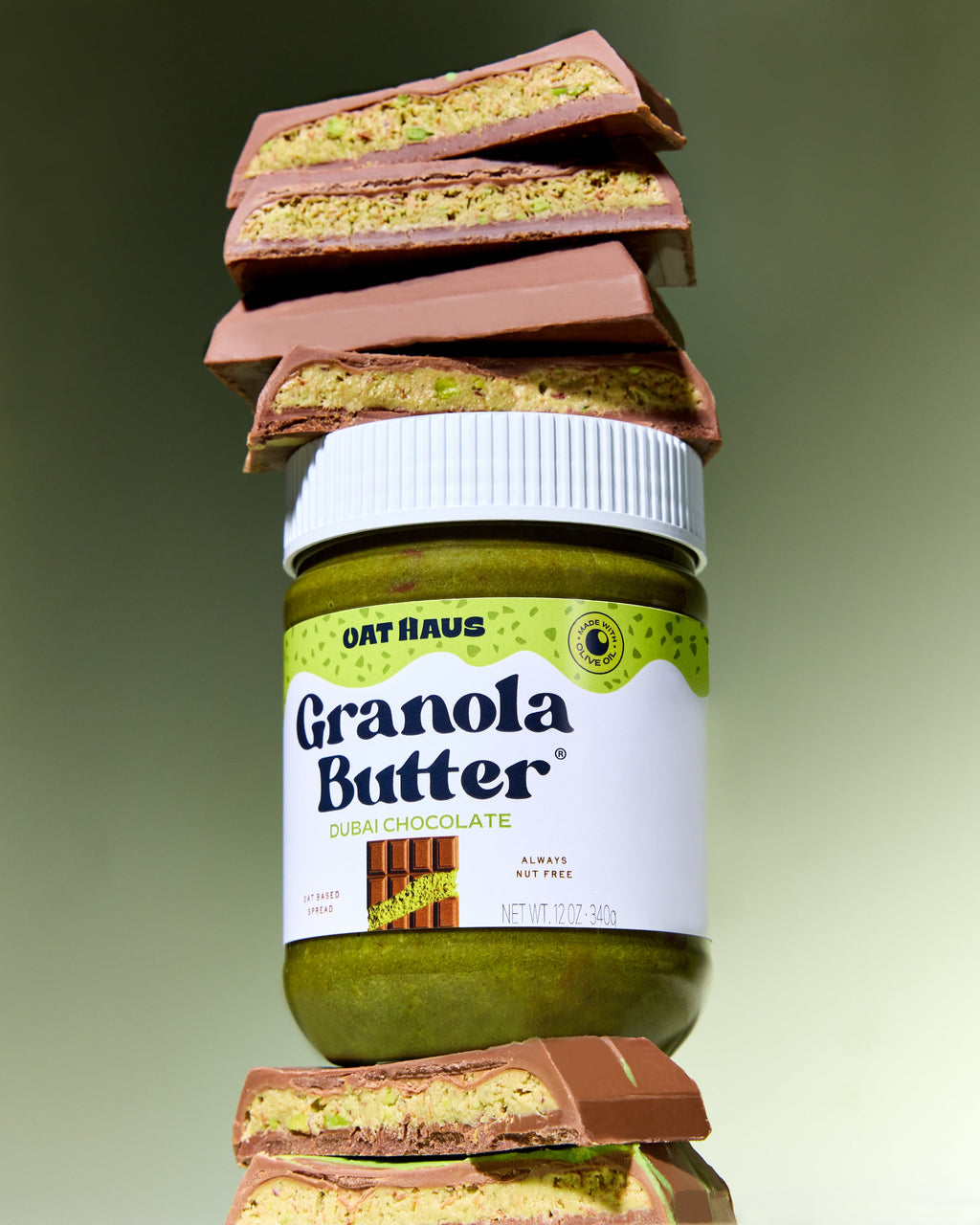 Dubai Chocolate Granola Butter
